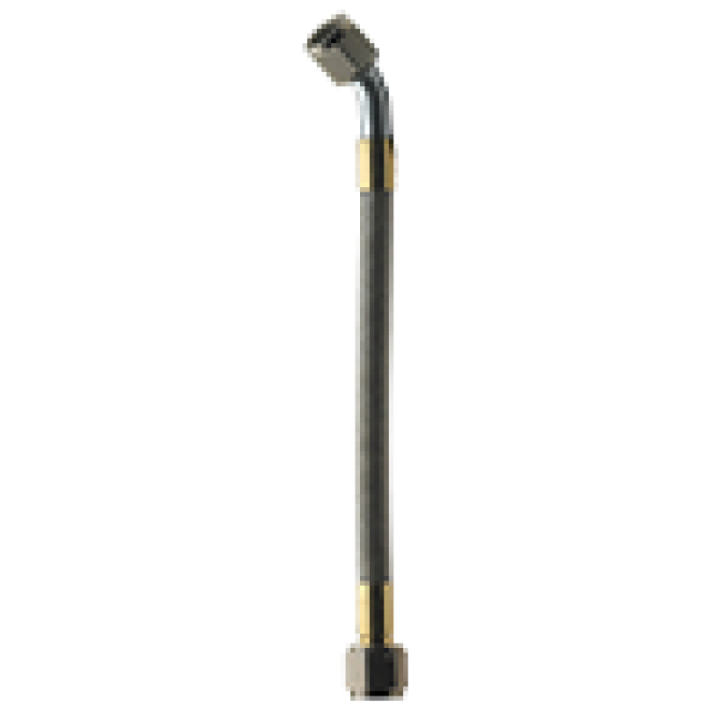 Fragola -8AN Hose Assembly Straight x 45 Degree Alum Nut 30in