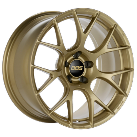 BBS RE-V7 19x8.5 5x120 ET35 Gold Wheel -82mm PFS/Clip Required