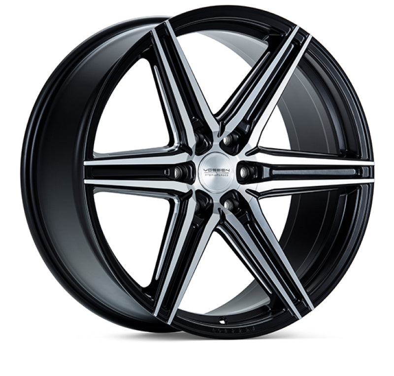Vossen HF6-2 22x9.5 / 6x135 / ET20 / 87.1 / Deep - Brushed Matte Black Wheel