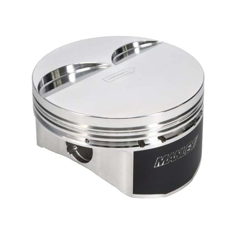 Manley Chevrolet LS Piston Set - 4.080in Bore 1.304in CH, -4.00 CC