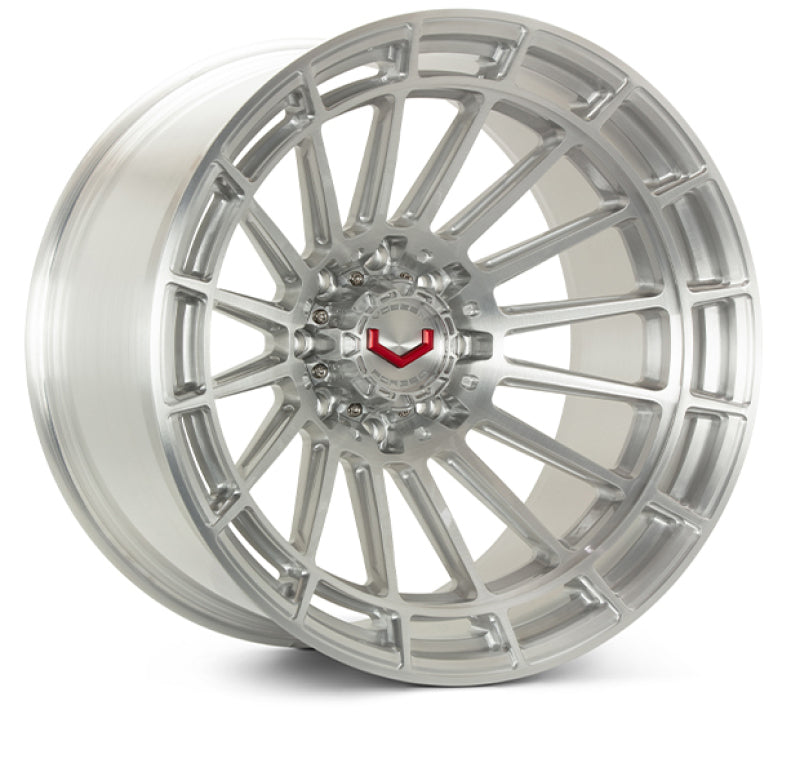 Vossen LCX-01 24x12 - 8x170 - ET44 - Ultra Deep - 125.1 - Brushed Gloss Clear Wheel