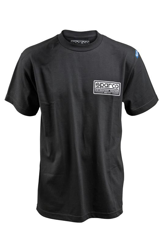 Sparco T-Shirt Heritage Tri Gry Sml