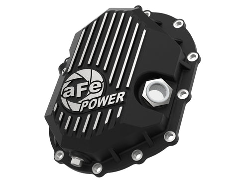 aFe Power 11-18 GM 2500-3500 AAM 9.25 Axle Front Differential Cover Black Machined Street Series