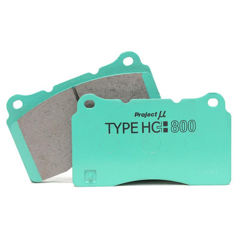 Project Mu 2009-2010 Nissan GTR (R35) HC+800 Rear Brake Pads