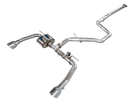 AWE Tuning 22-26 Hyundai Elantra N SwitchPath Cat-Back Exhaust - Chrome Silver Tips