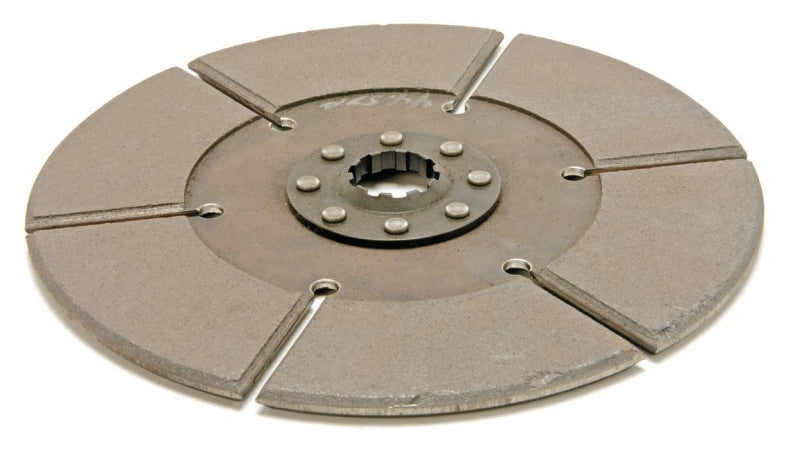 McLeod Disc Sintered Iron HCF 8in No Hub 16 Riv .250 Thick