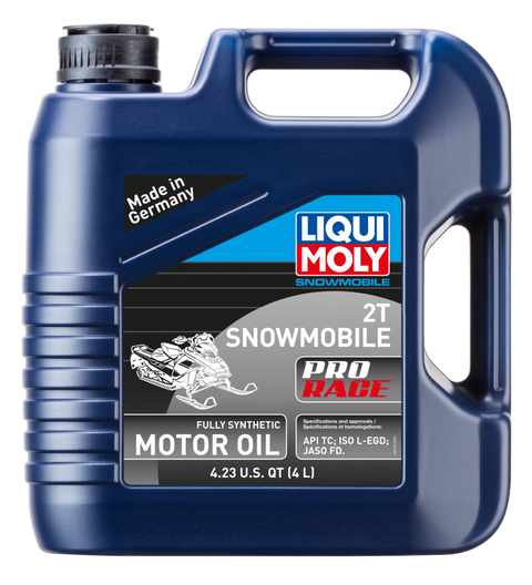 LIQUI MOLY 4L Snowmobile Motor Oil 2T Pro Race