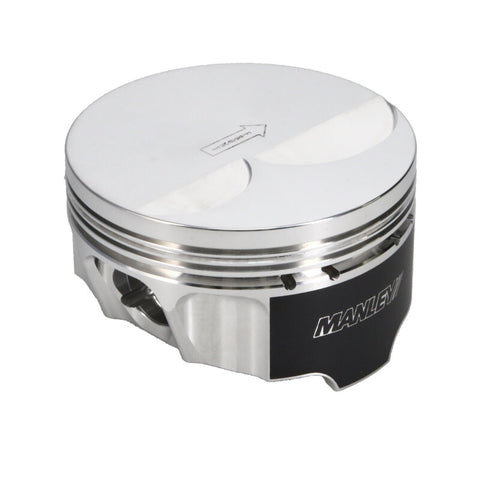 Manley Chevrolet LS Piston Set - 4.010in Bore 1.304in CH, -4.00 CC