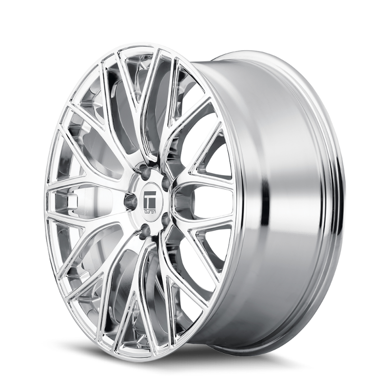 Touren 3276 TR76 20x8.5 / 5x108 BP / 35mm Offset / 63.5mm Hub Chrome Wheel