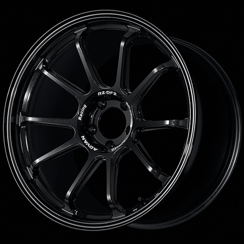 Advan RZ-DF2 19x10.5 / +32 Offset / 5x120 / 72.5mm Bore / Racing Titanium Black