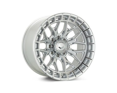 Vossen HFX-1 20x9 - 8x170 - ET18 - Deep Face - 125.1 - Silver Polished Wheel