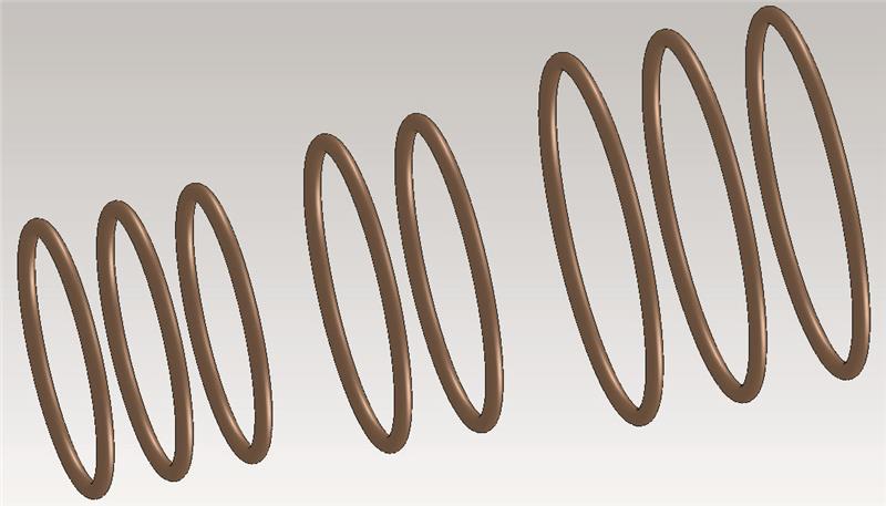 Cometic ATI 7in Damper O-Ring Rebuild Kit - 3 Ring Design