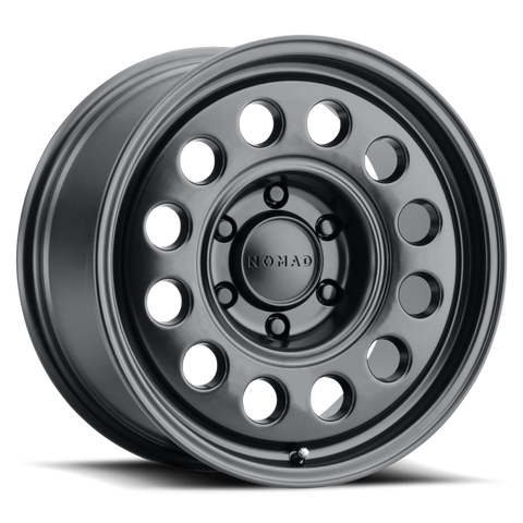 Nomad N501SB Convoy 17x8.5in / 6X135 BP / 25mm Offset / 87.1mm Bore - Satin Black