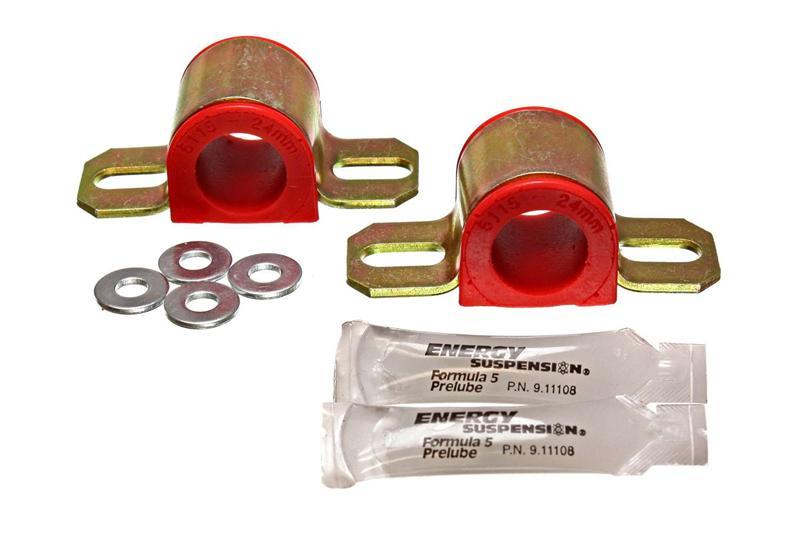 Energy Suspension 87-92 Toyota Supra Red 23mm Rear Sway Bar Bushing Set