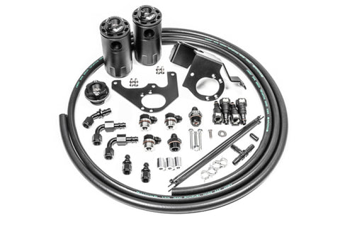 Radium Engineering 09-15 Cadillac CTS-V Dual Catch Can Kit