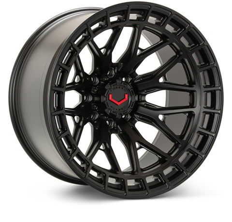 Vossen LCX-02 20x10 - 8x180 - ET18 - Super Deep - 124.3 - Satin Black Wheel