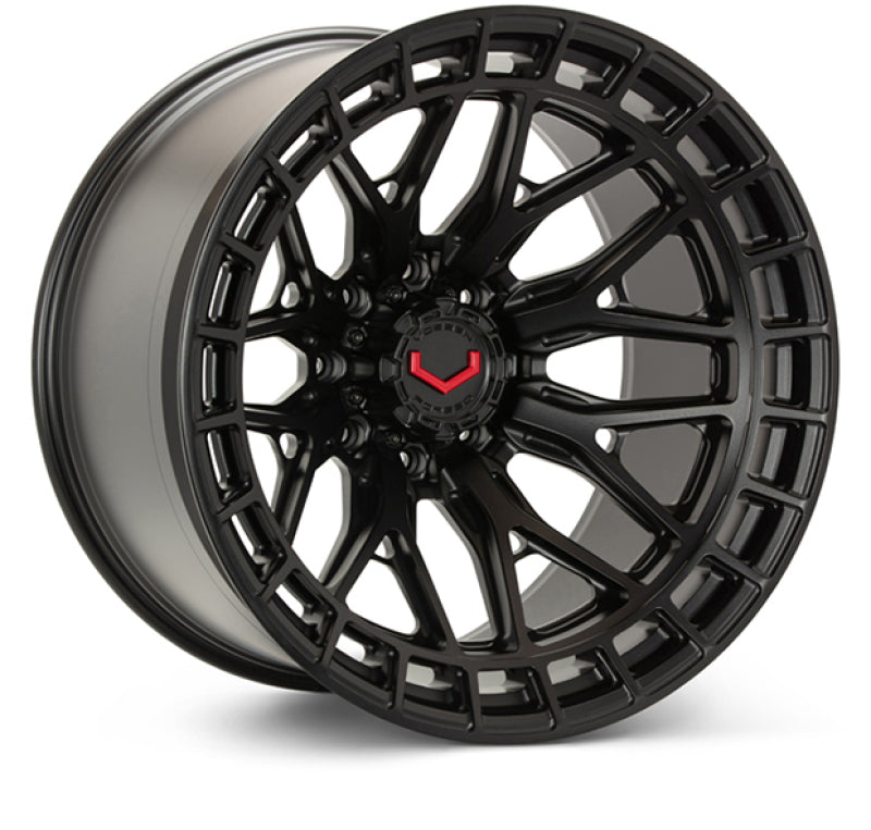 Vossen LCX-02 20x10 - 8x180 - ET18 - Super Deep - 124.3 - Satin Black Wheel