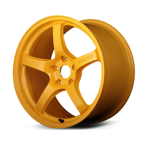 Gram Lights 57CR 17x9.0 +38 5x100 Mach Yellow