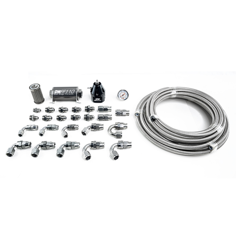 DeatschWerks 10-15 Chevy Camaro X2 Series Pump Module -6AN PTFE Plumbing Kit