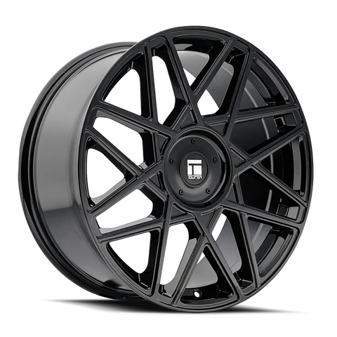 Touren 3266 TR66 18x8 / 5x112/120 BP / 35mm Offset / 74.1mm Hub Gloss Black Wheel