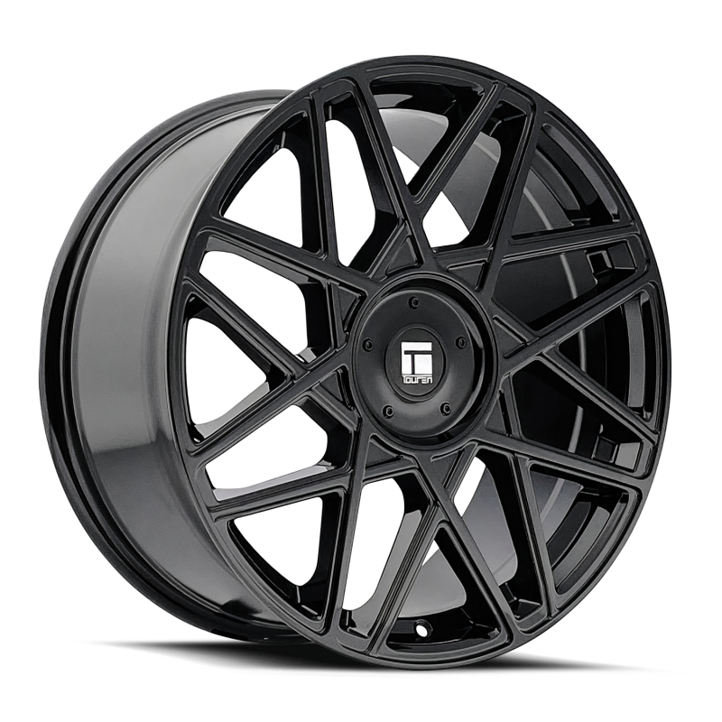 Touren 3266 TR66 18x8 / 5x112/120 BP / 35mm Offset / 74.1mm Hub Gloss Black Wheel