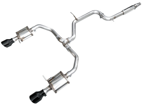 AWE Tuning 22-25 Volkswagen Jetta GLI Touring Edition Exhaust - Diamond Black Tips