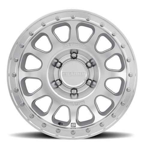 Method MR709 HD Bead Grip 17x 8.5in / ET0 / 5x5 BP / 71.5mm Bore - Machined Wheel