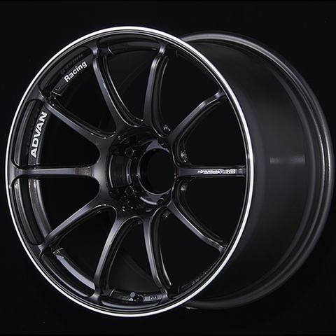 Advan RSIII 19x8.0 / +48 Offset / 5x112 / 66.5mm Bore / Black Gunmetallic and Ring