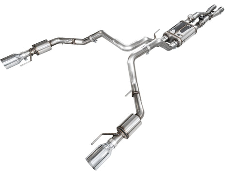 AWE Tuning Gen 3 Raptor R SwitchPath Exhaust - Chrome Silver Tips
