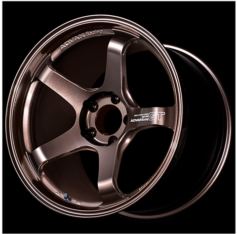 Advan GT for Porsche 18X8.5 +50 5x130 Racing Titanium Black