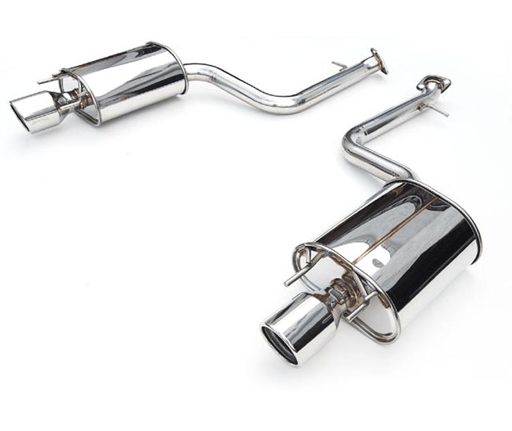 Invidia 07+ Infiniti G35/G37 Sedan 4dr Q300 Rolled Titanium Tip Cat-back Exhaust