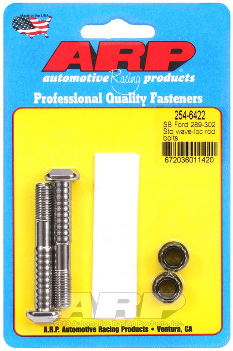 ARP SB Ford 289-302 standard wave-loc rod bolts