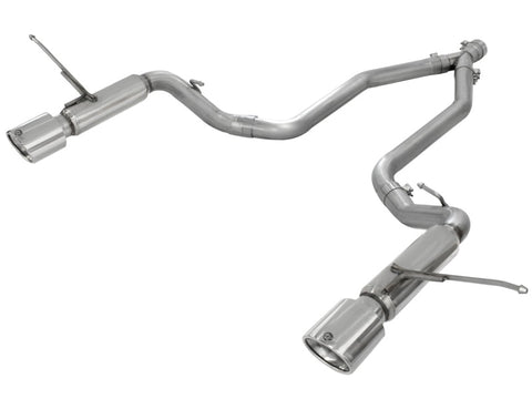 aFe MACH Force XP 14+ Jeep Grand Cherokee V6 3.0L (td) 2.5in DPF-Back 409SS Exhaust w/Resonators