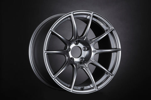 SSR GTX01 19x10.5 5x114.3 22mm Offset Dark Silver Wheel Evo X / G35 / 350z / 370z