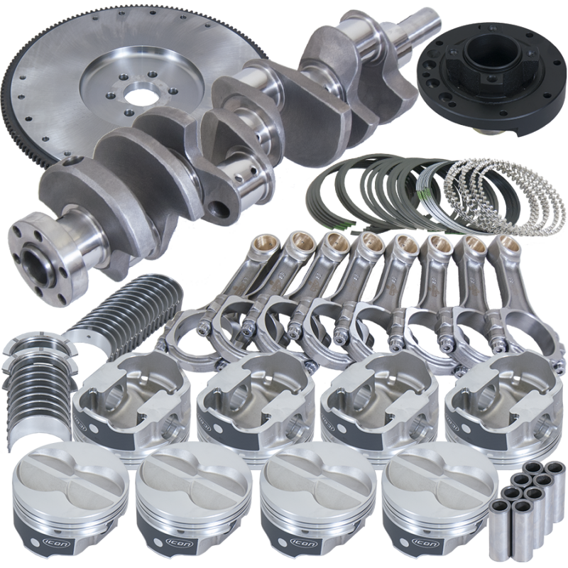 Eagle Ford 302 3.400in Crank 5.400in I-Beam Rods 4.060in Pistons 157 Tooth FW Balanced Assembly