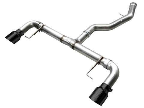 AWE Tuning 19-23 BMW 330i / 21-23 BMW 430i Base G2X Track Edition Axle-Back Exhaust - Diamond Black