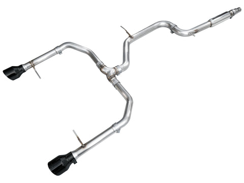 AWE Tuning 22-25 Volkswagen Jetta GLI Track Edition Exhaust - Diamond Black Tips