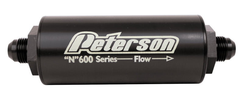 Peterson Fluid Systems Fuel Filter -6AN 100 Micron