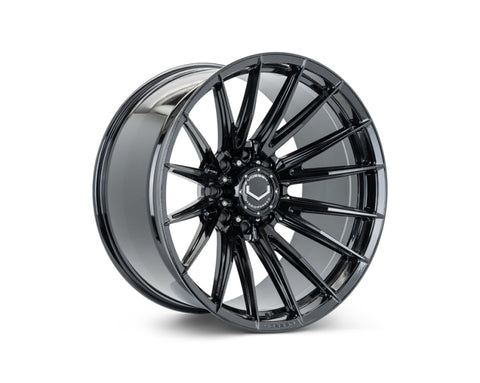 Vossen HFX-2 20x9 - 8x170 - ET18 - Deep Face - 125.1 - Gloss Black Wheel