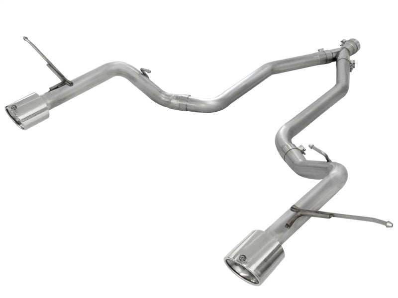 aFe MACH Force XP 14+ Jeep Grand Cherokee V6 3.0L (td) 2.5in DPF-Back 409SS Exhaust w/o Resonators