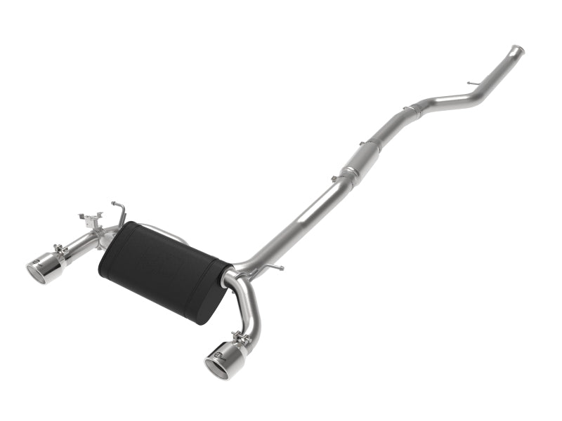 aFe MACH Force XP 3in to 2.5in 304 SS Cat-Back Exhaust w/ Polished Tips 14-16 BMW M235i