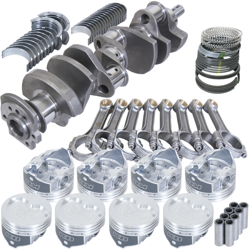 Eagle Chevy 400 3.750in Crank 5.700in I-Beam Rods -30cc 4.185in Pistons Rotating Assembly