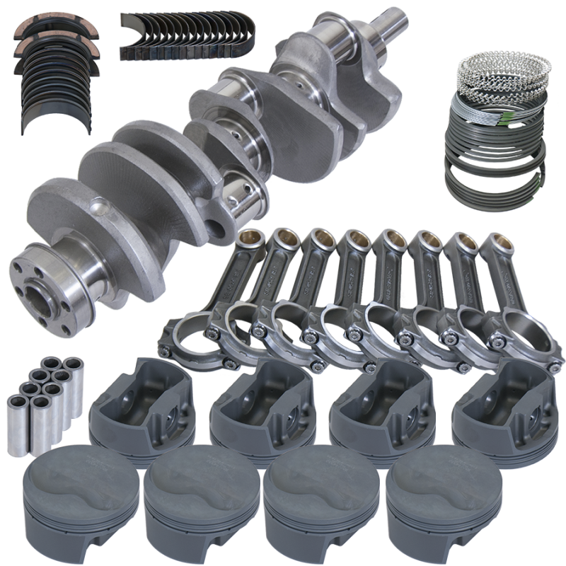 Eagle Ford 351W SVO 4.000in Crank 6.250in I-Beam -6.6cc Flat Top 4.040in Pistons Rotating Assembly