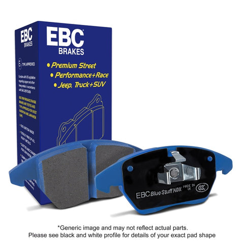 EBC 08-15 Infiniti G37 3.7 Bluestuff Front Brake Pads