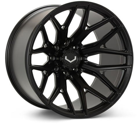 Vossen VFX-03 24x12 - 6x135 - ET44 - Ultra Deep - 87.1 - Satin Black Wheel