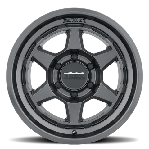 Method MR708 Bead Grip 17x9 / -38mm Offset / 5x4.5 / 83mm CB - Gloss Titanium
