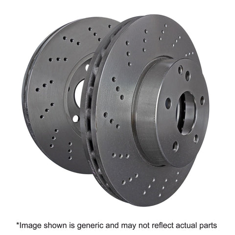 EBC 04-08 / 13-16 Porsche Boxster 2.7L w/ Cast Iron Rotors RK Series Premium Rear Rotors
