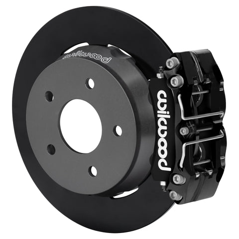 Wilwood 22-24 Polaris RZR Turbo/ Pro R 5-Lug Rear Big Brake Kit - Black Powder Coat
