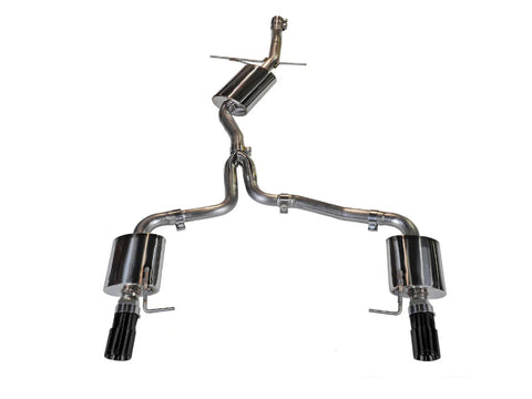 AWE Tuning Audi B8.5 All Road Touring Edition Exhaust - Dual Outlet Diamond Black Tips