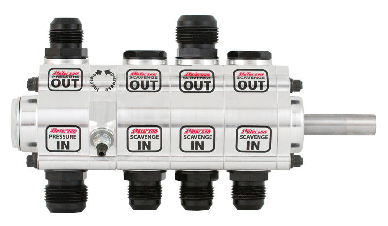 Peterson Fluid Systems R4 4-Stage Oil Pump - Cam Drive